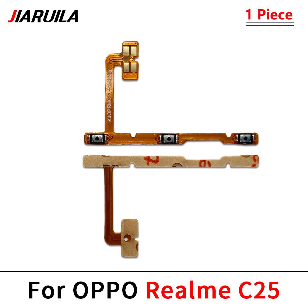 Power Switch On/Off Button Volume control Key Button Flex Cable For Oppo A91 1G Find X1 Realme 9 11 Pro C11 1111 1116 C11 C11 C1