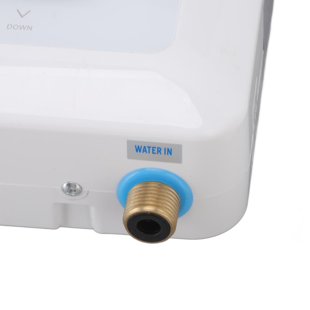 Electric Water Heater Constant Temperature Frequency Conversion with Widescreen Quick Shower Heater for Home 220V 7500W