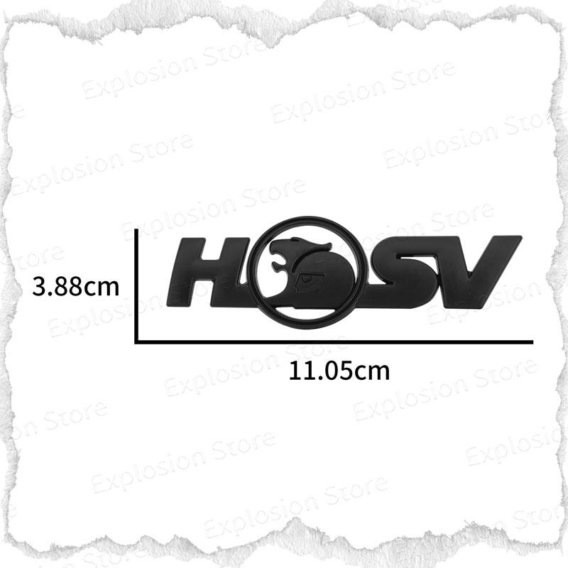 New 3D Metal Logo Emblem Decor Car Fender Side Sticker For Holden HSV Astra Commodore VT VX VU VY HSV Cruze Rodeo Astra