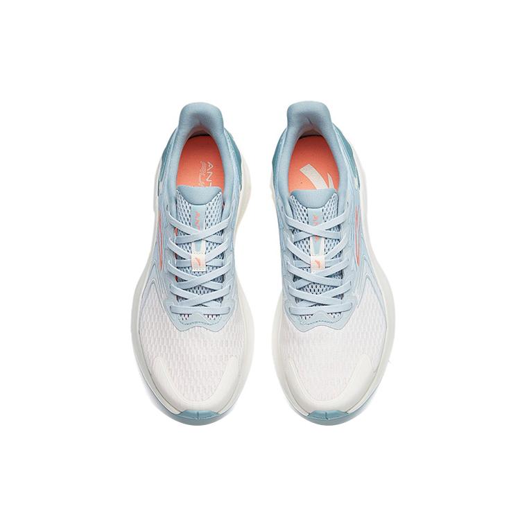 New Anta Antelope Run 2 Cushioning Anti-Slip And Wear-Resistant Low-Top Running Shoes Women's White Blue Teal 122225585-6