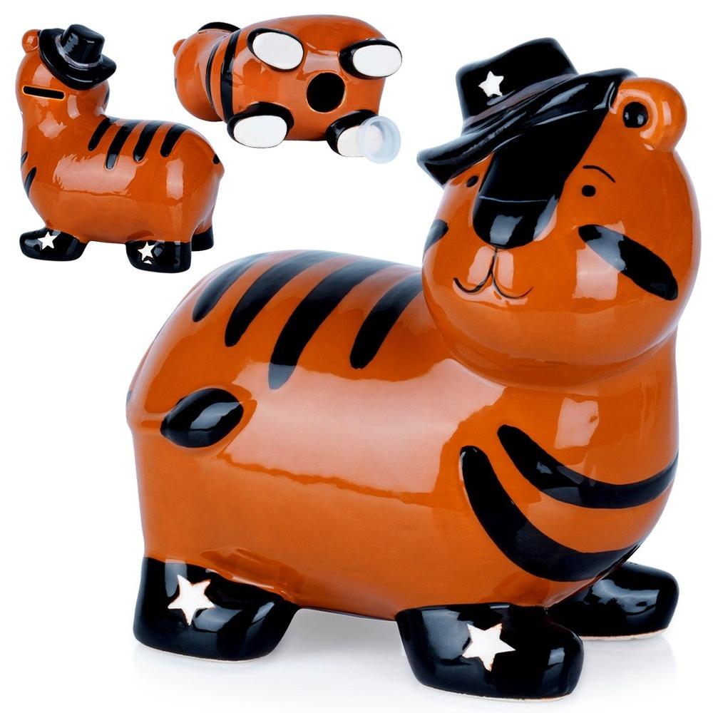 Ceramic Tiger Piggy Bank