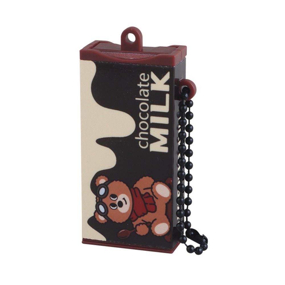 Cartoon Patterns Chocolate  Keychain Bendable Bendable Keychain Fidget Toy Keychain  Bag Pendant