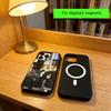 Coque de téléphone Anime K-ON Pour iPhone17,16,15,14,13,12,11 Plus,Pro Magnétique Pour Magsafe Chargement Sans Fil