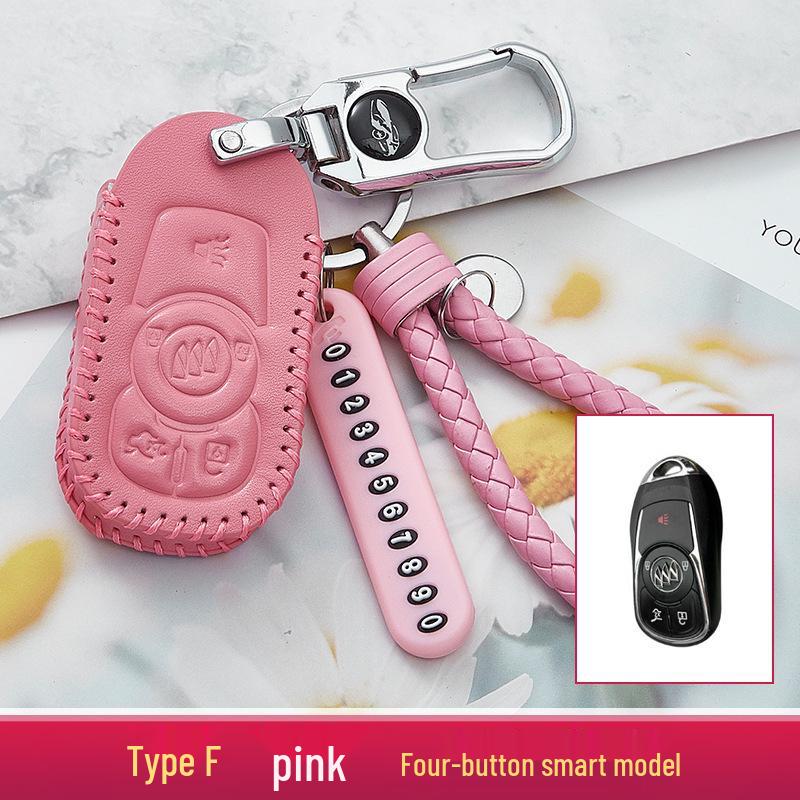 Buick Key Case: Compatible with Excelle, Verano, Envision, GL8, Regal, LaCrosse, Excelle GT