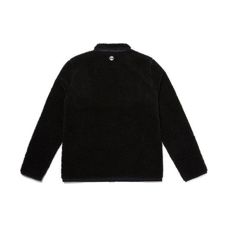 Timberland Sherpa Fleece Warm Jacket Unisex Jackets Black TB0A2AXT001