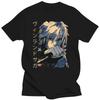 Vinland Saga Thorfinn Karlsefni hübsches Grafik-T-Shirt Sommer 100% Baumwolle Herren-T-Shirt lässiger Trend locker Rundhals-T-Shirt