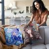 Anime Genshin Impact Pillow Covers Cartoon Sofa Decorative Home Double-Sided Printing Short Plush Cute Cushion Cover