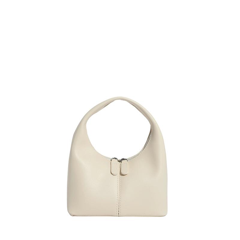 Trendy Korean handbag, women's bag, autumn new spliced commuter bag, versatile casual dumpling bag