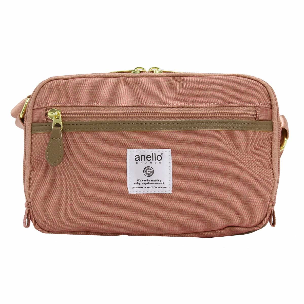 

Shoulder water adult pink [Anello Grande] bag, repellent/lightweight, travel, GHM0512, розовый