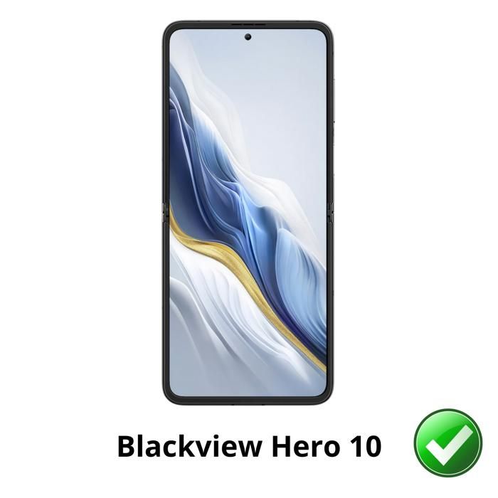Screen Protector for Blackview Hero 10 [2 Pack] Ultra Thin Resistant Protective Plastic Film Phonillico®
