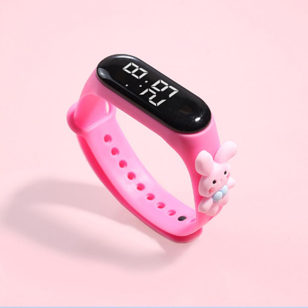 DIY Doll Watch; Customized Silicone Strap Wristband Electronic Watch; Doll Style Electronic Watch.