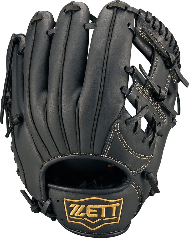 

ZETT AcroCatch Youth Baseball Black BJGB77210 Glove, All-Around, Left-Handed Throw, (1900), Size SS,