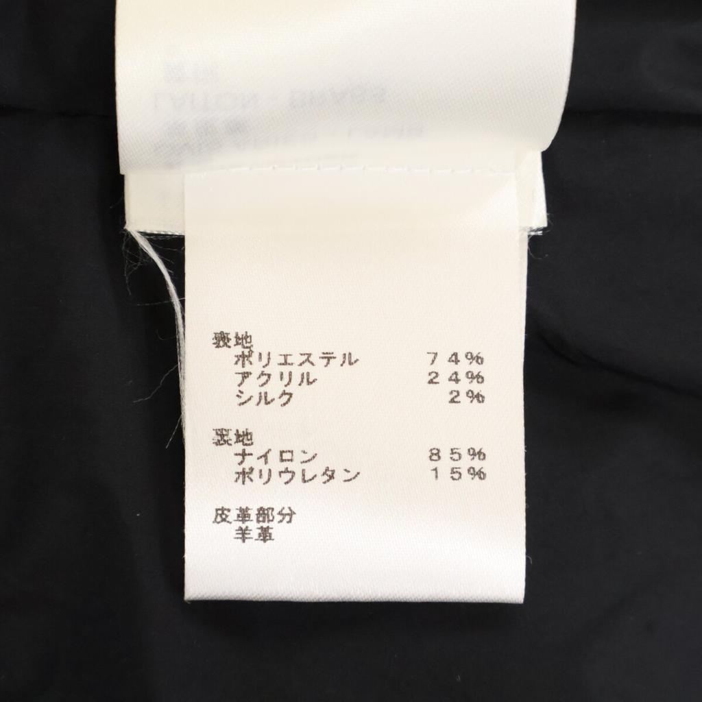 Louis Vuitton Domestically Authorized RW212B HZ3 Monogram Boa Zip-up Parka Jacket 34 Dark brownUsed