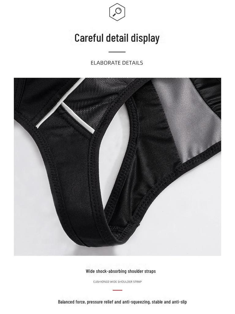 High-Impact-Sport-BH für Damen, Übergröße, stoßfest, minimale Unterstützung für große Brüste