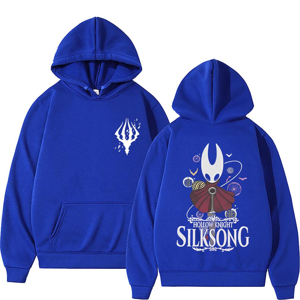 Game Hollow Knight Graphic Print Hoodie Unisex Fashion Casual Fleece Cotton Tracksuit Male Vintage Oversized Pullover Hoodies