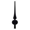 Christmas Tree Topper 11 Inches Velvet Flocked Gourd Tree Topper Colorful Spiral Christmas Tree Decoration Festive Atmosphere Ornament