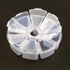 8 Styles Clear Plastic Jewelry Storage Case Small Boxes Storage Case Container Packaging Box Earrings Rings Beads Earplug Boxes