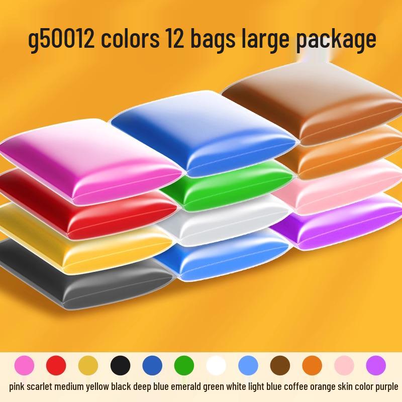 Super Affordable Large Pack: White Space Clay for Children - Lightweight Plasticine for Kindergarten and Primary School Handcrafts