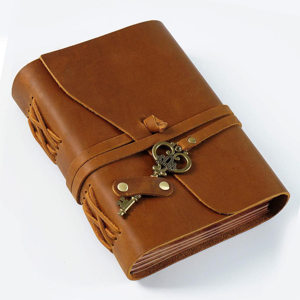 First Layer Cowhide Handmade Traveler's Notebook Diary