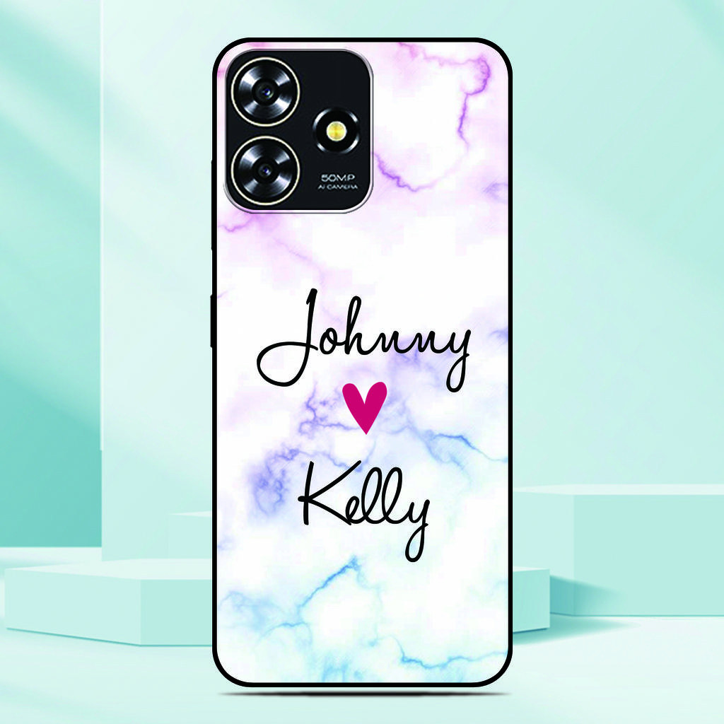 Personalized Name Phone Case For ZTE Blade A76 4G A75 A73 A72 A71 A35e A56 A55 A54 A35 A36 A51 A34 A31 Plus Custom Image Cover