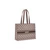 New NERDY Polyester Combo Bag Tote Bag Shopping Bag Shoulder Bag Unisex Brown PNEF22AA064101