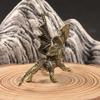 Mini Brass Dragon And Griffin Figurines Detailed Carving Antique Finish Desktop Decor Collection