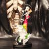 Day of the Dead Skeleton Dancing Statue Creative Resin Holiday Sculpture for Festive Decoration Ornament