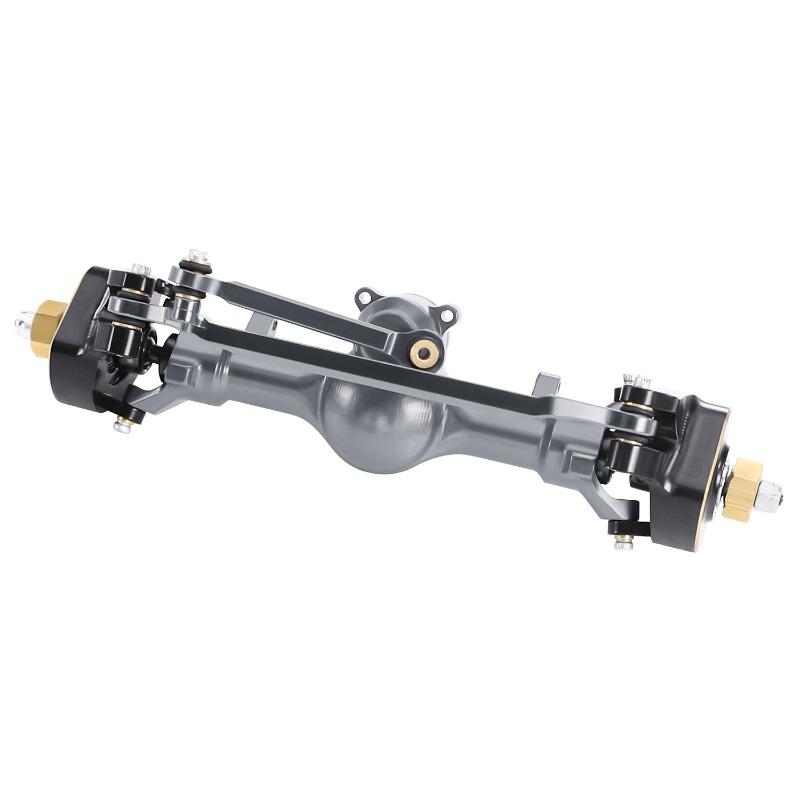 1/24 RC Crawler Special Planetary Front Rear Axle 52° Brass Steering Knuckle for Axial SCX24 C10 JLU Parts
