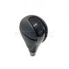 MOTOR POWER Shift 8mm Shaft Birdseye Perforated PVC Genuine Black Wood Compatible with and Gate-Style Knob, Diameter, Wood, Leather, Screw-In Type,