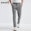 Zhuangji Herren Four-Way-Stretch Straight-Leg Freizeithose