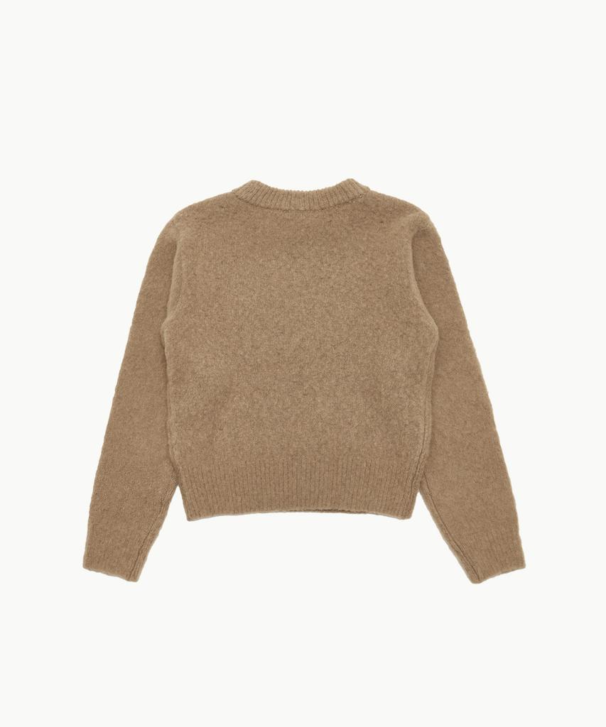 Amomento Fluffy Brushed Knit_Beige