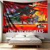 Incredibles Print Tapestry - Portable Wall Decor Cloth, for Home, Dorm, Travel, Bedroom, Living Room - Ideal Birthday Housewarming Gift
