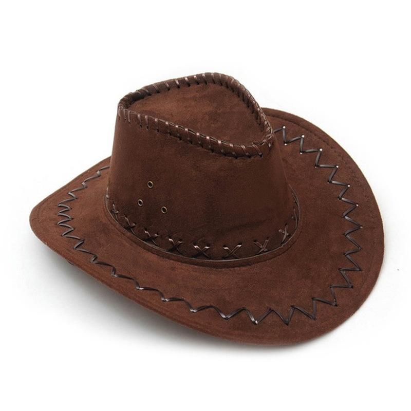 New Fashion Western Cowboy Hat Large Brimmed Hat for Men or Female Bucket Hat  Women Hat