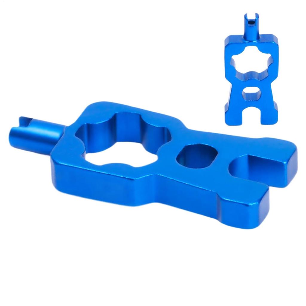 Narzędzie do usuwania zaworu opony, Narzędzie do wykręcania rdzenia zaworu - Wielofunkcyjny klucz do rdzenia zaworu Rower