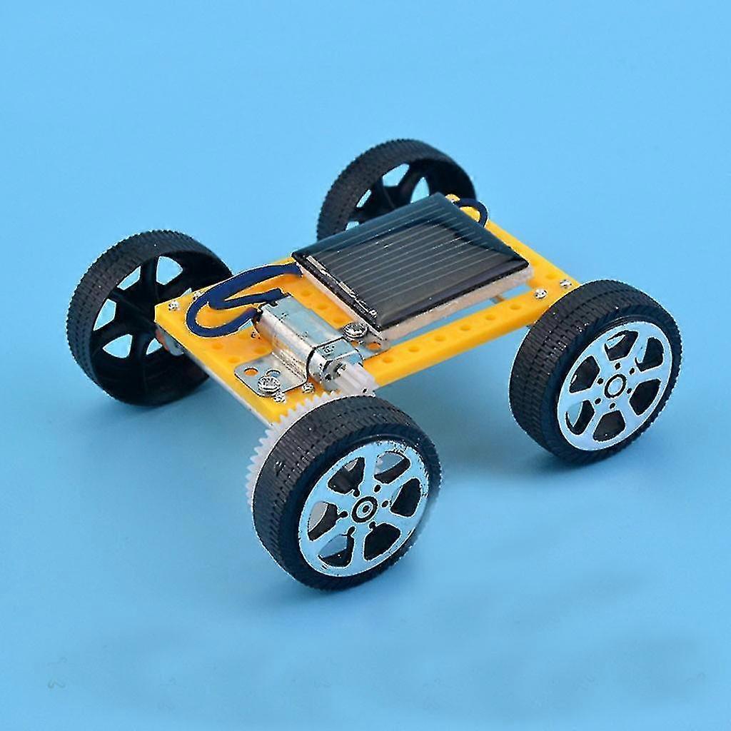 Solar Car Diy Toy Set Solar Powered Car Kit Educational Science For Kid - PJ