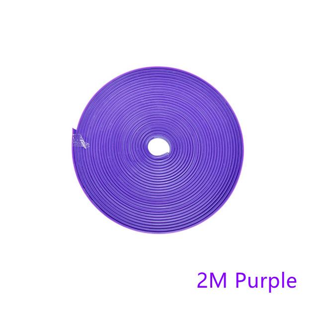 

2 метри бампер захисні смуги електричний скутер тіла декоративні смуги анти-зіткнення для Xiaomi Mijia M365 PRO скейтборд 2M Purple