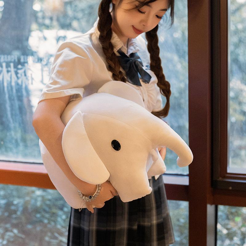 30/45cm Soft Elephant Plush Toys Cute Elephant Baby Sleeping Pillow Stuffed Animals Kids Birthday Gifts