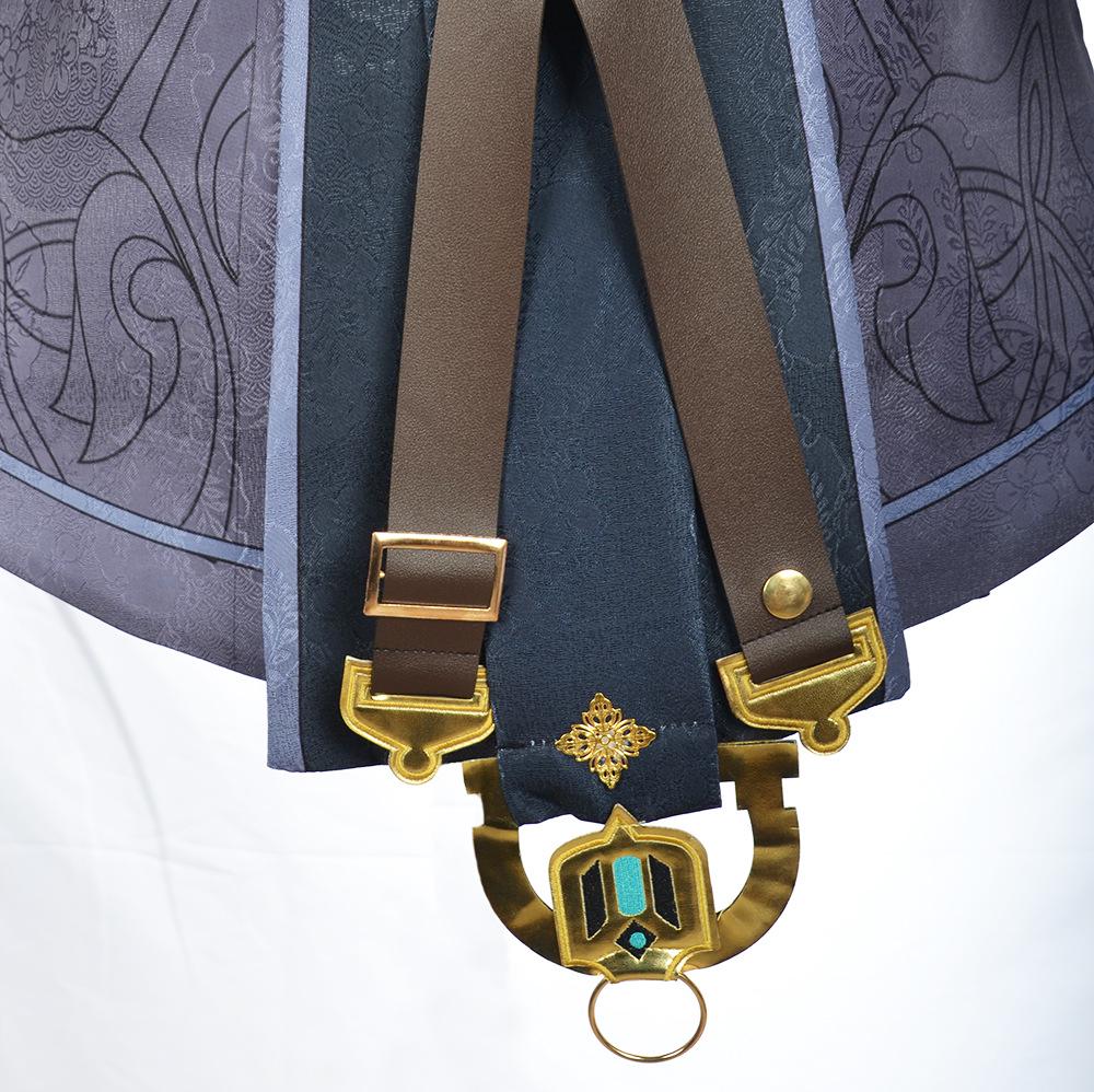 Genshin Impact Freminet Cosplay Costume Set - New Fontaine Character Anime Role Play Costume for Women