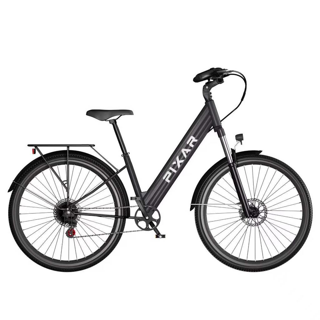 Electric Bike Pixar 27.5" 250W Motor Top Speed 25km/h 10.4AH Max Range 80Km Load 120Kg 7 Speed