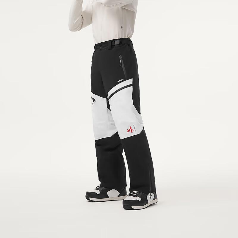 Tanboer Unisex Color Block Goose Down Ski Pants 550875A