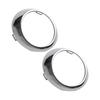 1 Paar Chrom L+R Nebelscheinwerfer-Rahmen Leuchten-Blenden-Ringabdeckung Passend für Mercedes-Benz W251 R-Klasse 2006-2010 2518850374 2518850474