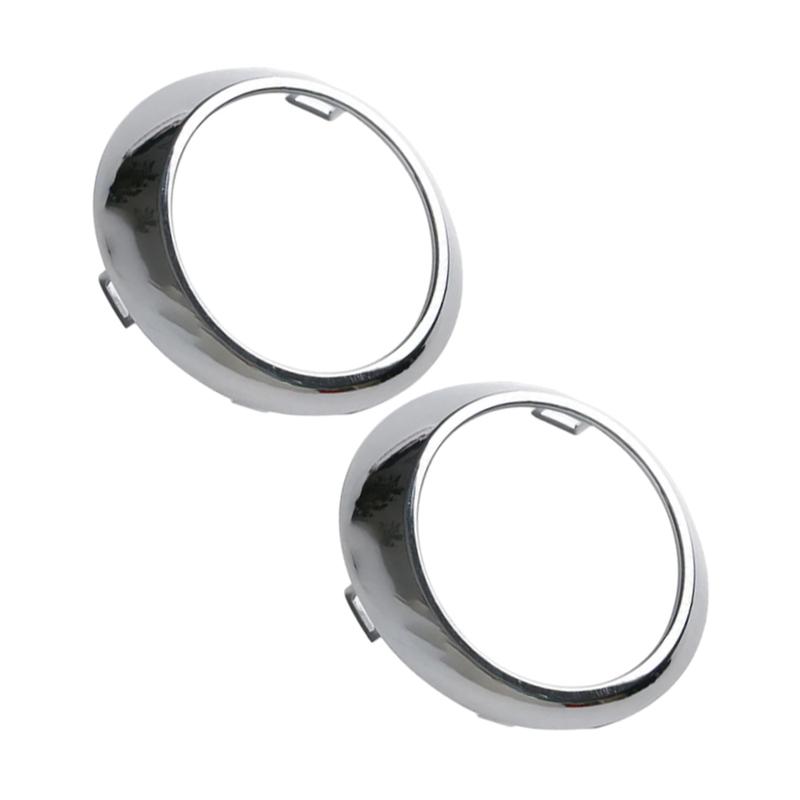 1 Paar Chrom L+R Nebelscheinwerfer-Rahmen Leuchten-Blenden-Ringabdeckung Passend für Mercedes-Benz W251 R-Klasse 2006-2010 2518850374 2518850474