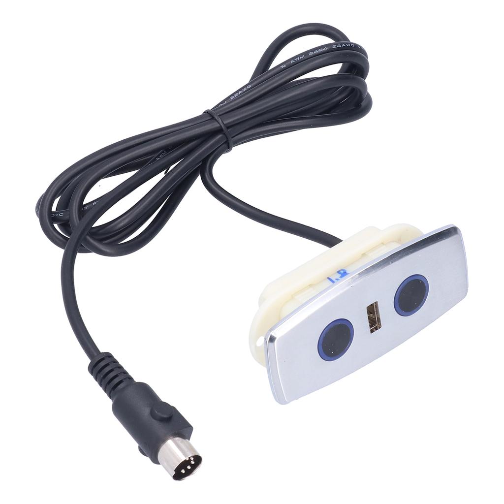 Electric Sofa Controller Zinc Alloy USB Port Power Recliner Hand Control for Lift Chairs