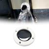 Boat Drain Scupper Valve White Black Marine Accessory Easy Installation Self Bailing for Ice Box Vessel