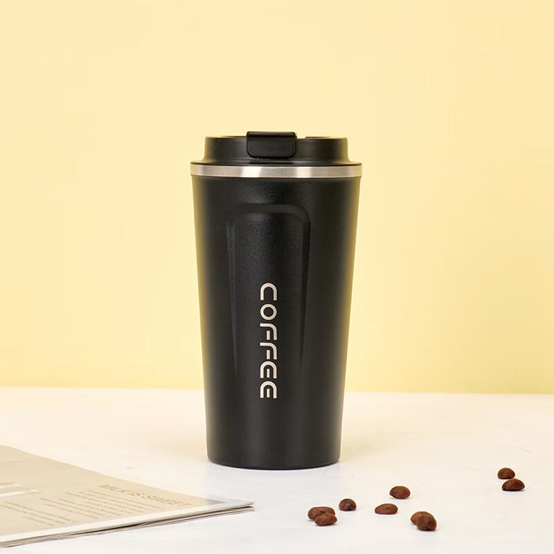Smart Temperature Display Portable Insulated Coffee Mug