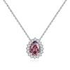 Hot Selling Trendy Silver S925 Necklace for Women Rhodium Diamond Clavicle Chain Pendant for Weddings Other Special Fashion