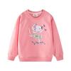 2025 New Style Girls' Spring Sweatshirt - Small & Medium Children's European & American Fashion