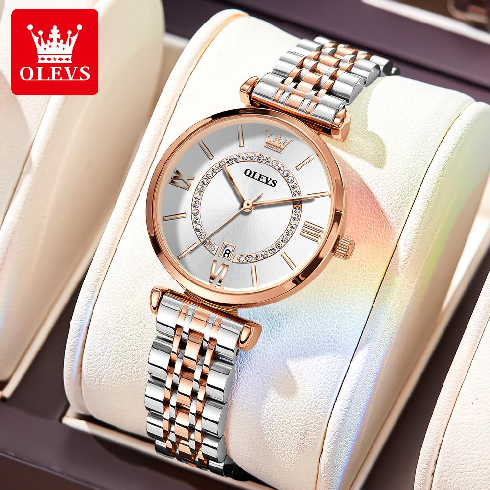 OLEVS Brand Watch Quartz Watch Waterproof Women's Watch 6892