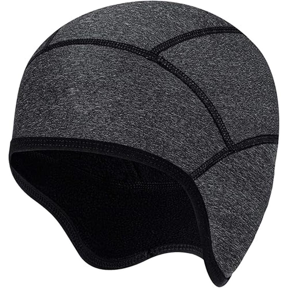 Warm Fleece Balaclava with Outdoor Glasses - Winter Cycling Helmet Liner, Cold-Proof and Ear-Warming Hat