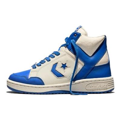 Stranger Things x Converse Våben Laserblå Unisex Sneakers Hvid Naturlig-Ivory Egret A17934C